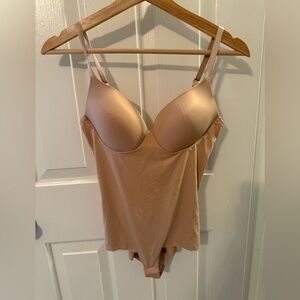 SPANX Red Hot Beige Bodysuit